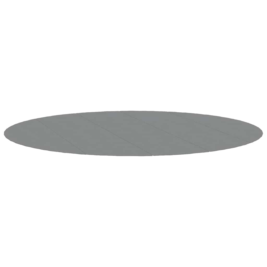 Vidaxx Schwimmbad-Bodenplane ø550 cm Polyester-Geotextil hellgrau