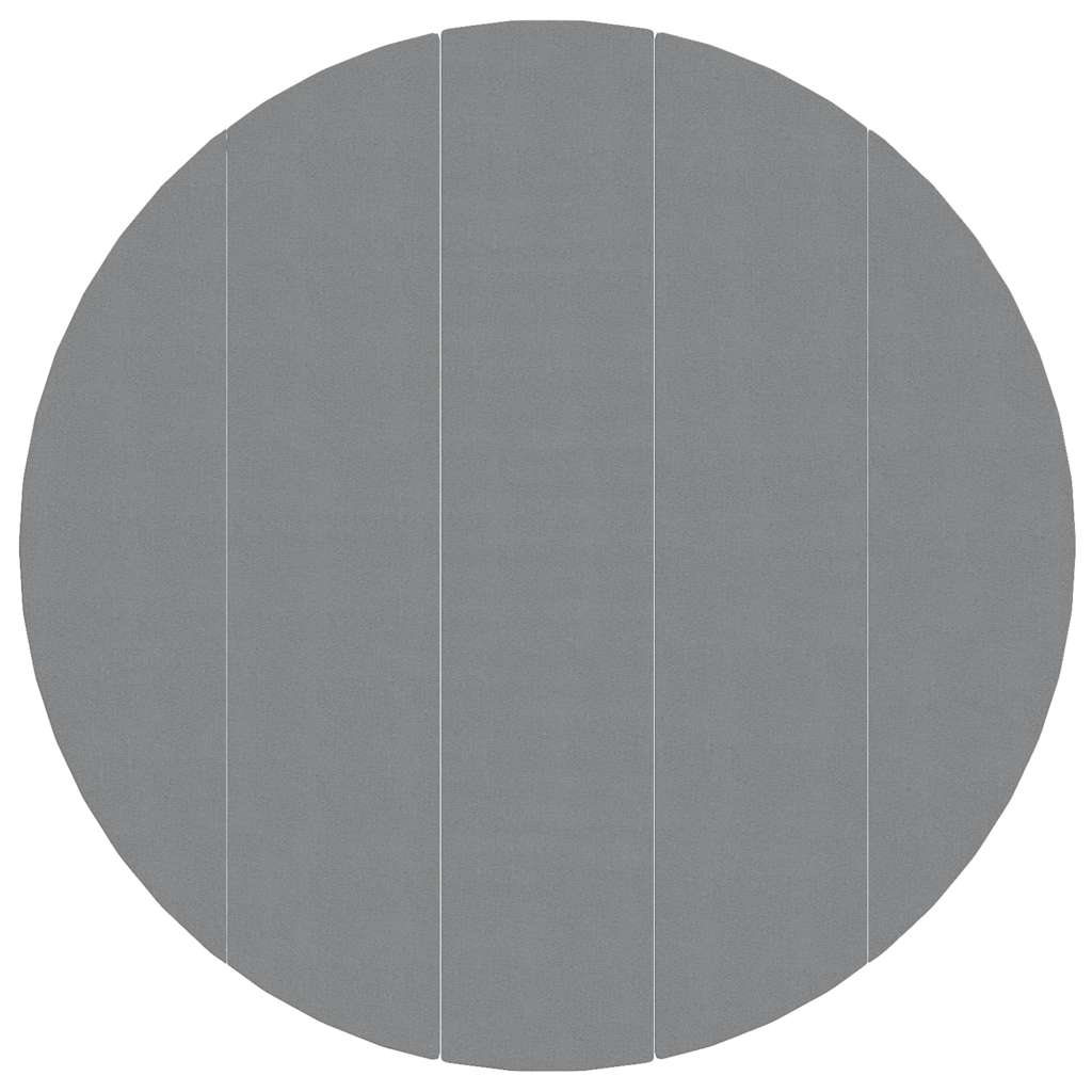 Vidaxx Schwimmbad-Bodenplane ø550 cm Polyester-Geotextil hellgrau