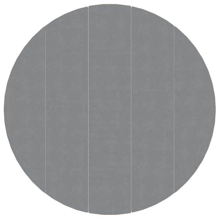 Vidaxx Schwimmbad-Bodenplane ø550 cm Polyester-Geotextil hellgrau