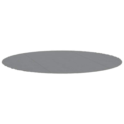 Vidaxl Pool Boden Ø366 cm Polyester Geotextil Hellgrau