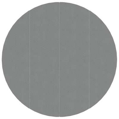 Vidaxl Pool Boden Ø428 cm Polyester Geotextil Hellgrau