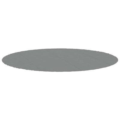 Vidaxl Pool Boden Ø458 cm Polyester Geotextil Hellgrau