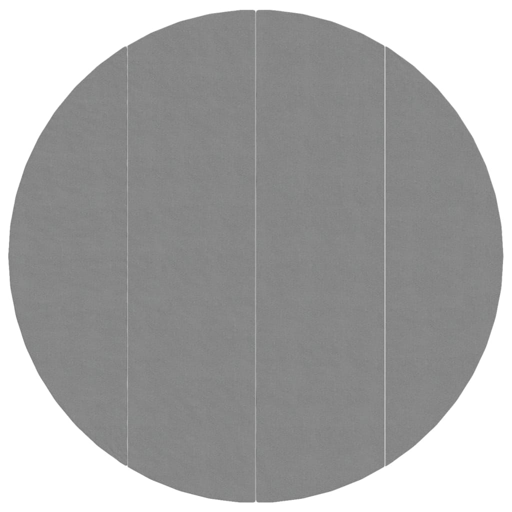 Vidaxl Pool Boden Ø500 cm Polyester Geotextil Hellgrau