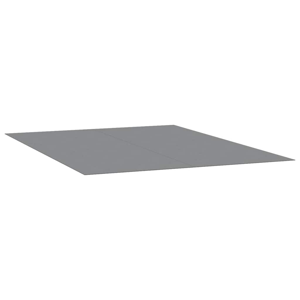 Vidaxx Schwimmbad-Bodenplane 300 x 220 cm, Polyester-Geotextil, hellgrau