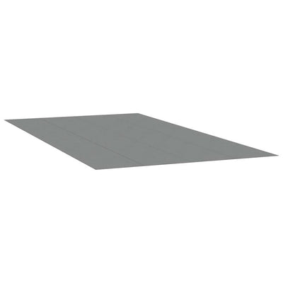 Vidaxx Schwimmbad-Bodenplane 820 x 420 cm, Polyester-Geotextil, hellgrau