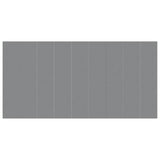 Vidaxx Schwimmbad-Bodenplane 999 x 500 cm, Polyester-Geotextil, hellgrau - afbeelding 3