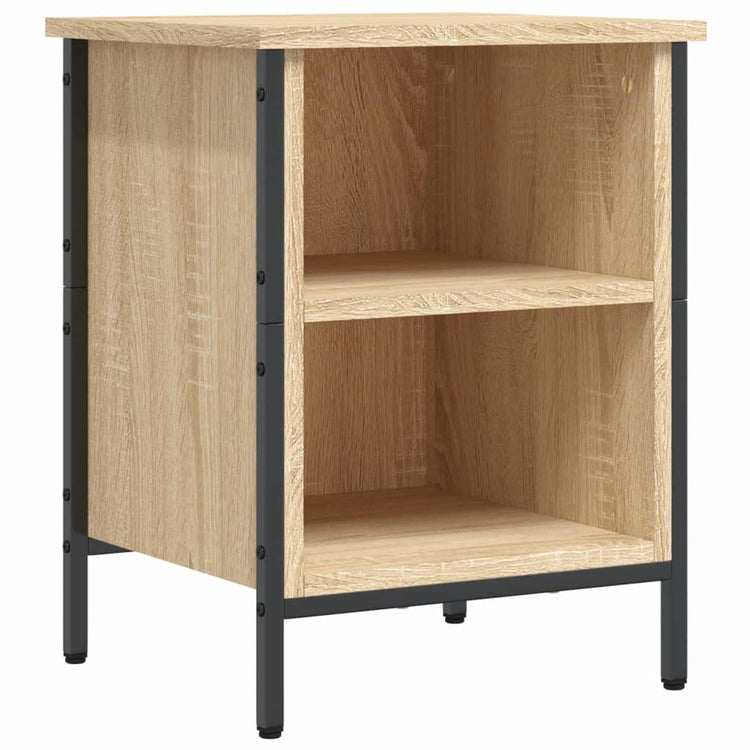VIDAXL -Schuhschrank 38x35x50 cm Propertiertes Holz Sonoma Eiche gefärbt