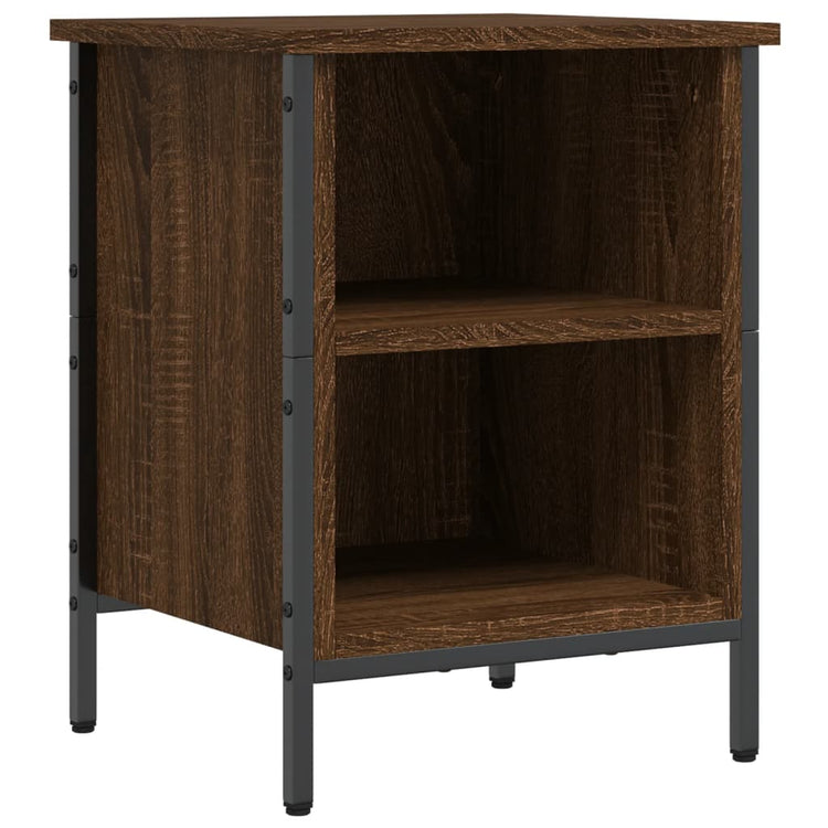 VIDAXL -Schuhschrank 38x35x50 cm Eigenschaften brauner Eichenfarbe