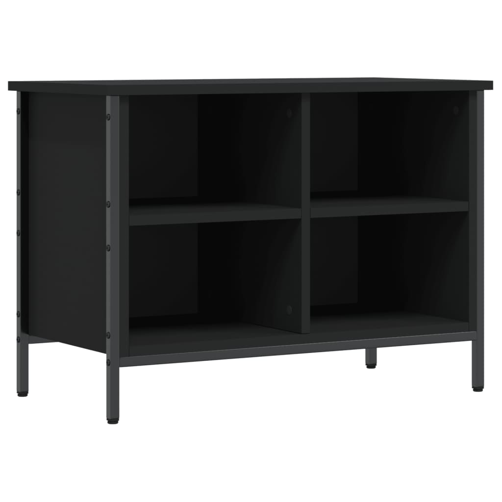 Vidaxl Schuhschrank 69x35x50 cm propertiertes Holzschwarz