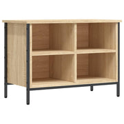 Vidaxl Schuhschrank 69x35x50 cm propertiertes Holz Sonoma Eiche gefärbt - afbeelding 2