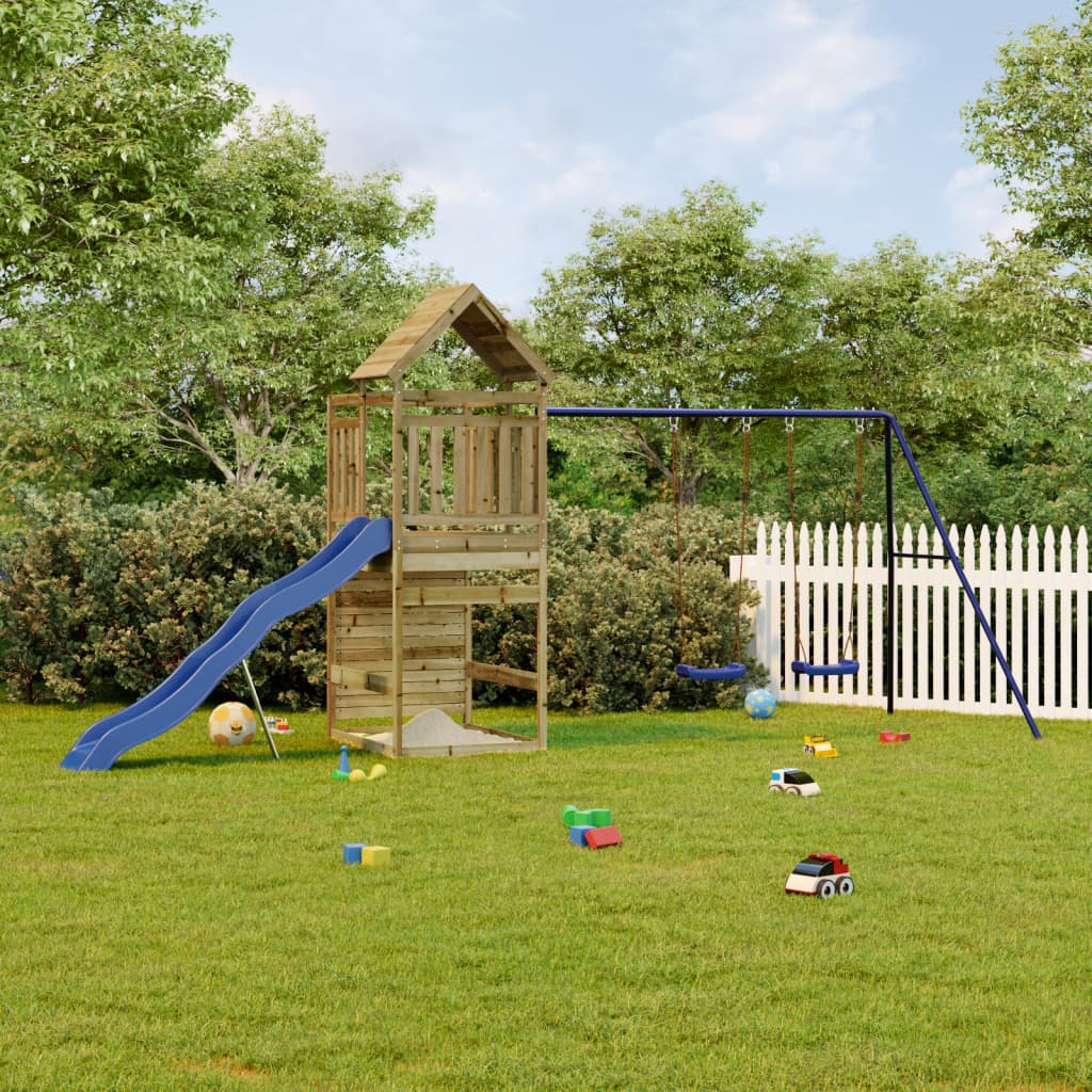 Vidaxl Garden Play Set Imprägnierte Kiefer