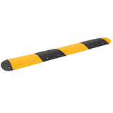 VIDAXL -Geschwindigkeitsschwelle 226x32,5 x 4 cm Gummigelb und Schwarz - afbeelding 1