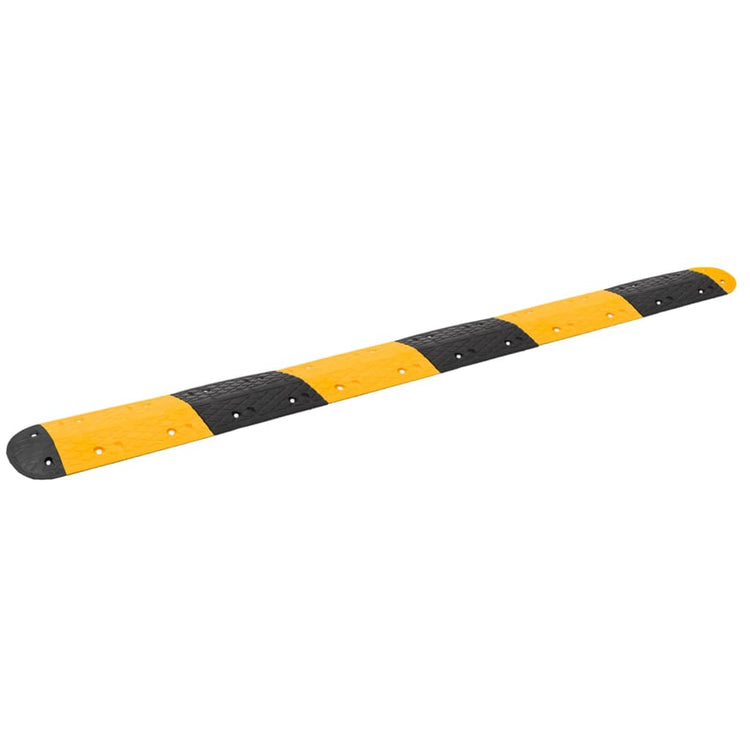 VIDAXL -Geschwindigkeitsschwelle 323 x 32,5 x 4 cm Gummi gelb und schwarz