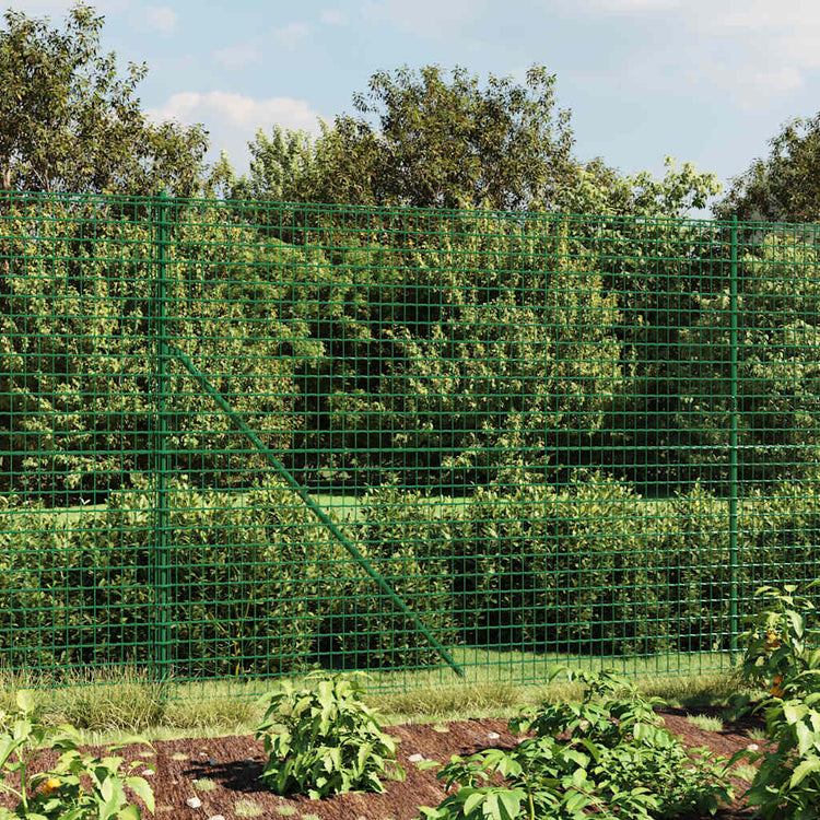 Vidaxl Drahtgitter FET 2,2 x 10 m verzinktes Stahlgrün