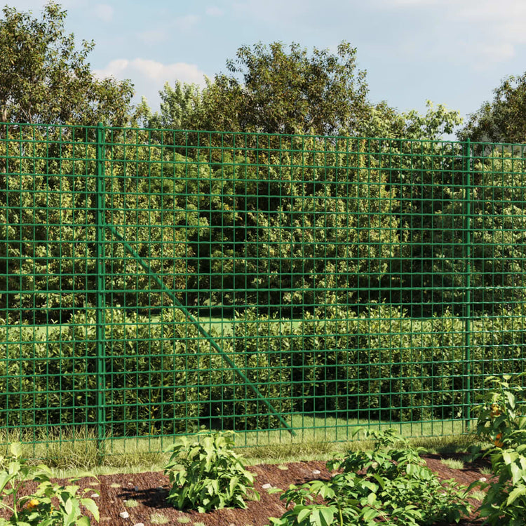 Vidaxl Drahtgitter FET mit Erdanker 1,4x25 m Grün