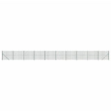 Vidaxl Drahtgitter FET mit Flansch 1,8x25 m grün - afbeelding 2