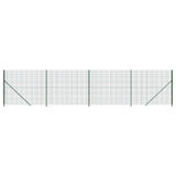 Vidaxl Drahtgitter FET mit Flansch 1,6 x 10 m Grün - afbeelding 2