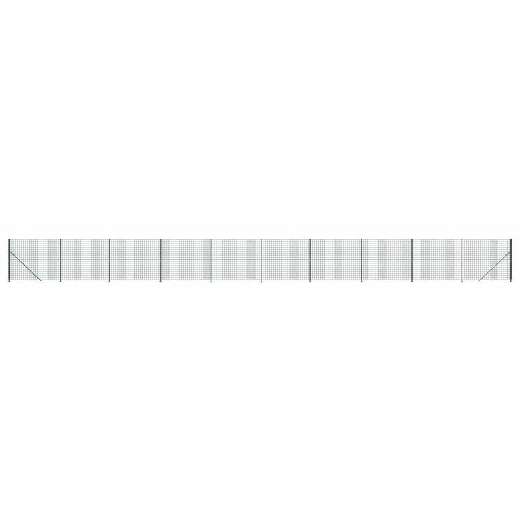 Vidaxl Drahtgitter FET mit FLENS 2x25 m Grün
