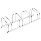 Vidaxl -Fahrradregal für 4 Fahrrad -verzinktes Stahl - afbeelding 1