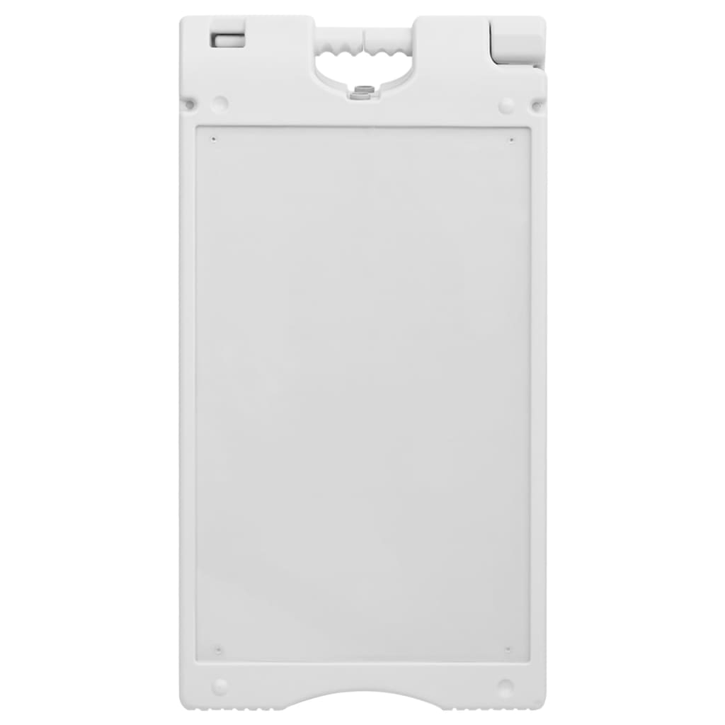 Vidaxl Sandwichbord 45x7x84.5 cm HDPE Grey