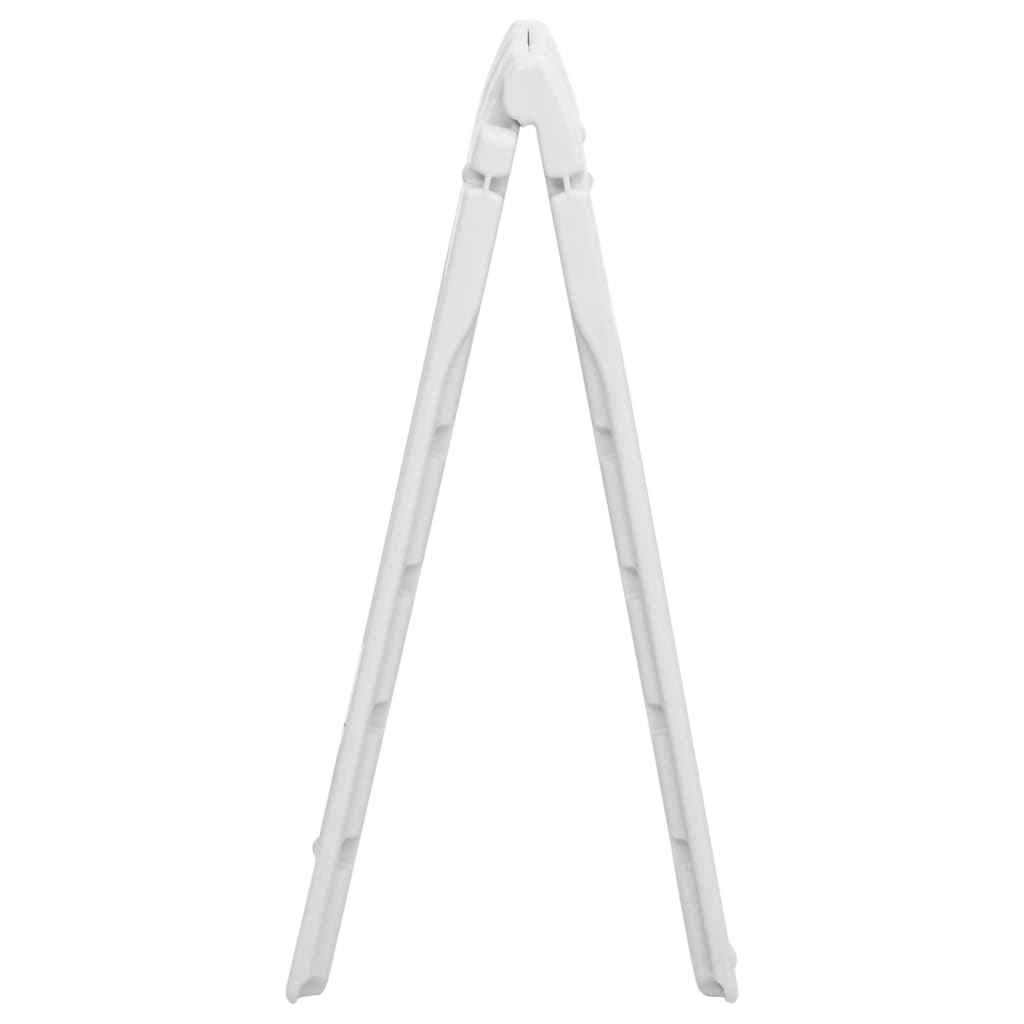 Vidaxl Sandwichbord 45x7x84.5 cm HDPE Grey