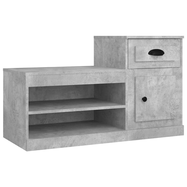 Vidaxl Schuhschrank 100x42x60 cm bearbeiteter Holzbetonpreis
