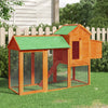 Vidaxl Chicken Coop 193x65x117 cm Festkiefernbraun