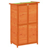 Vidaxl Garden Shed 83x57x140 cm Festkiefernkiefernbraun