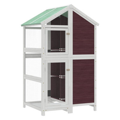 VIDAXL VIRIARY 97X81X152 CM SOLITEL PINE MABERSKOMPLEIDE
