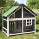 Vidaxl Dog Loft 96x60.5x87 cm Festkieferngrau