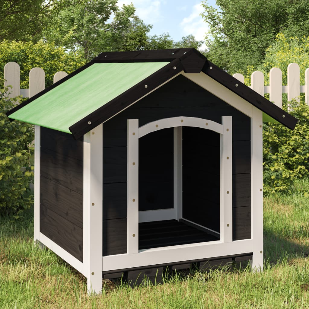 Vidaxl Dog Loft 65x65x61,5 cm Festkiefergrau