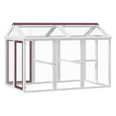 VIDAXL -Tierringe 141x94x104 cm Festkiefer -Mugger -Colored
