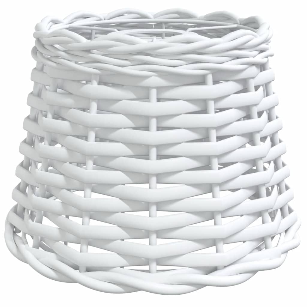 Vidaxl Deckenlampenschatten Ø20x15 cm Wicker Weiß