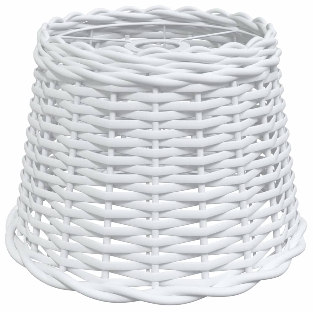 Vidaxl Deckenlampenschatten Ø30x20 cm Wicker Weiß
