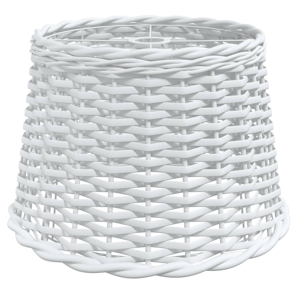 Vidaxl Deckenlampenschatten Ø40x26 cm Wicker Weiß