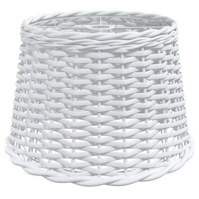 Vidaxl Deckenlampenschatten Ø40x26 cm Wicker Weiß