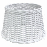 Vidaxl Deckenlampenschatten Ø45x28 cm Wicker Weiß - afbeelding 2