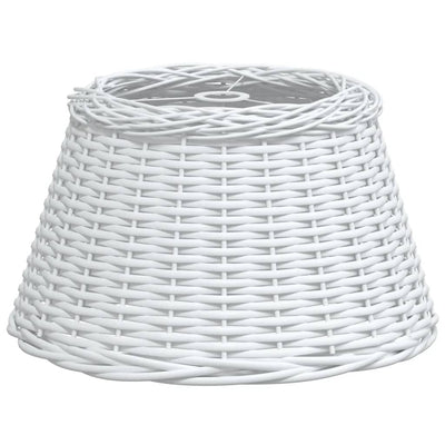 Vidaxl Deckenlampenschatten Ø50x30 cm Wicker Weiß