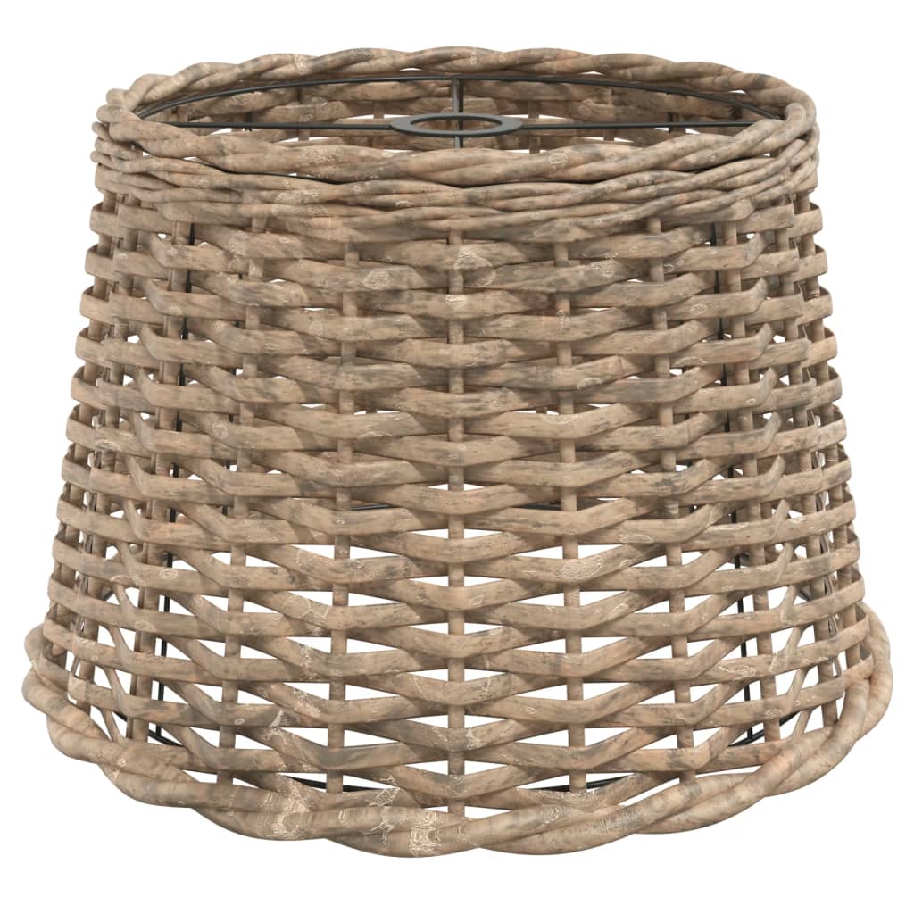 Vidaxl Deckenlampenschatten Ø40x26 cm Wicker Brown
