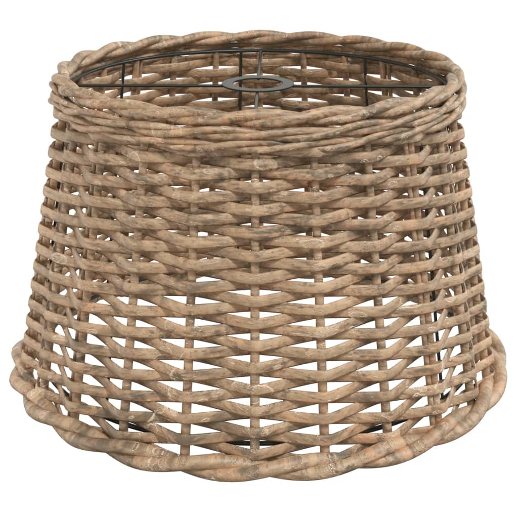 Vidaxl Deckenlampenschatten Ø45x28 cm Wicker Brown
