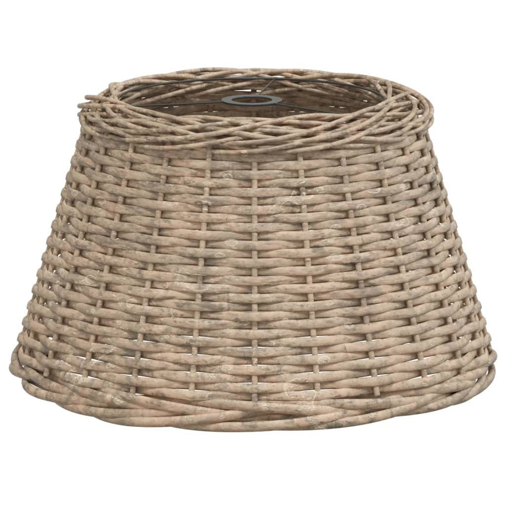 Vidaxl Deckenlampenschatten Ø50x30 cm Wicker Brown