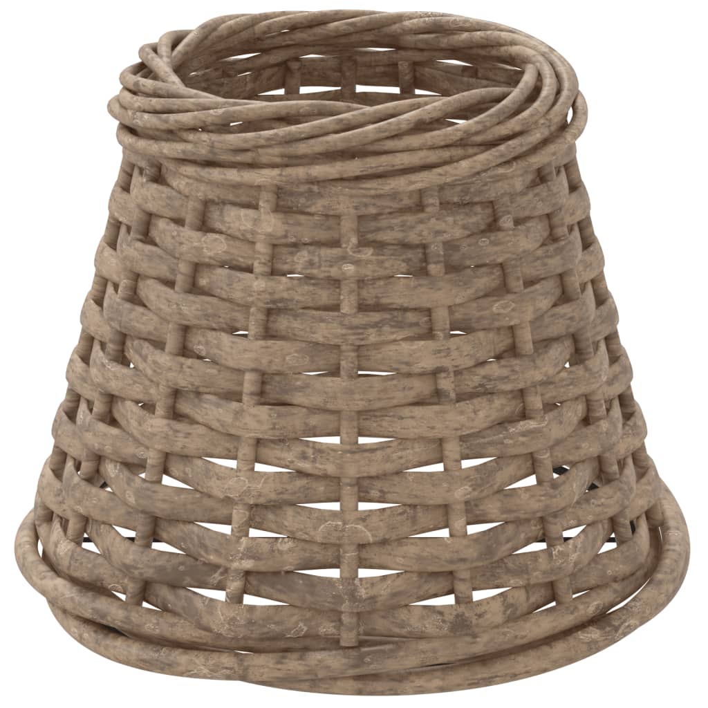 Vidaxl -Lampenschirm Ø15x12 cm Wicker Brown
