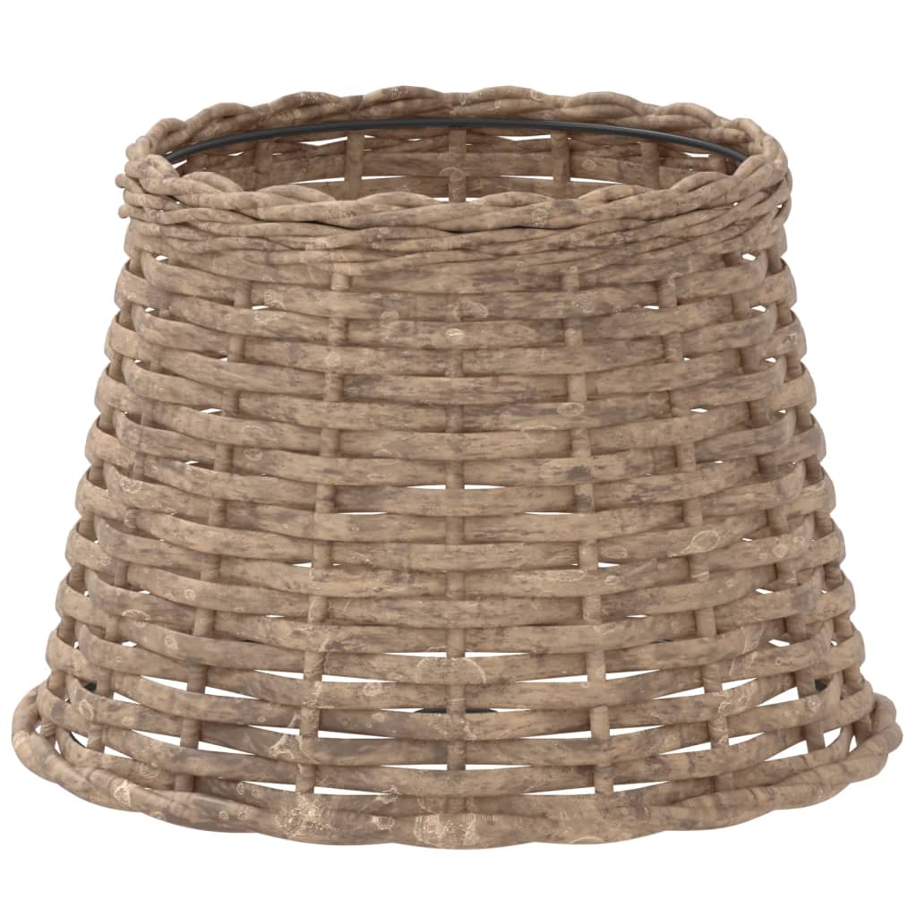 Vidaxl -Lampenschatten Ø25x17 cm Wicker Brown