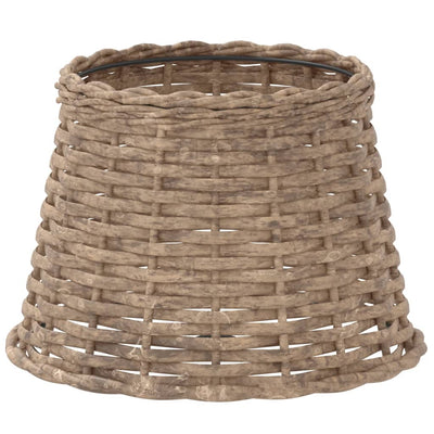 Vidaxl -Lampenschatten Ø25x17 cm Wicker Brown