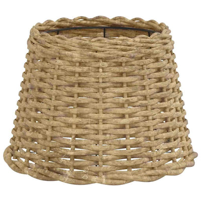 Vidaxl -Lampenschatten Ø30x20 cm Wicker Brown