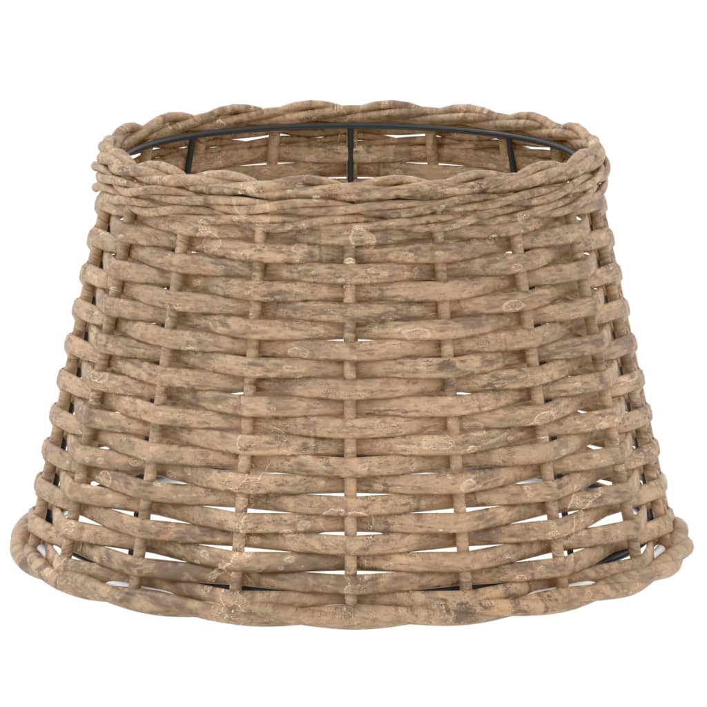 Vidaxl -Lampenschatten Ø38x23 cm Wicker Brown