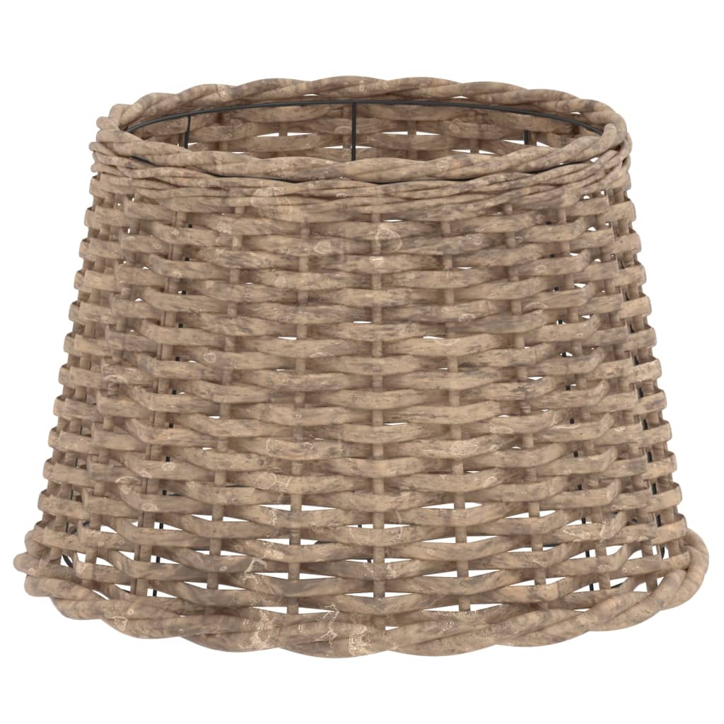 Vidaxl -Lampenschatten Ø40x26 cm Wicker Brown