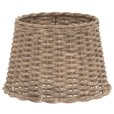 Vidaxl -Lampenschatten Ø40x26 cm Wicker Brown