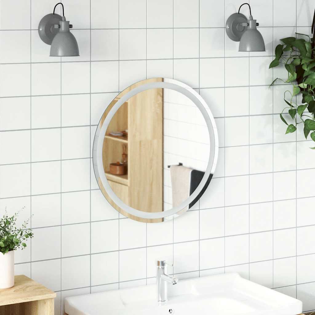 Vidaxl Badezimmerspiegel führte um 60 cm
