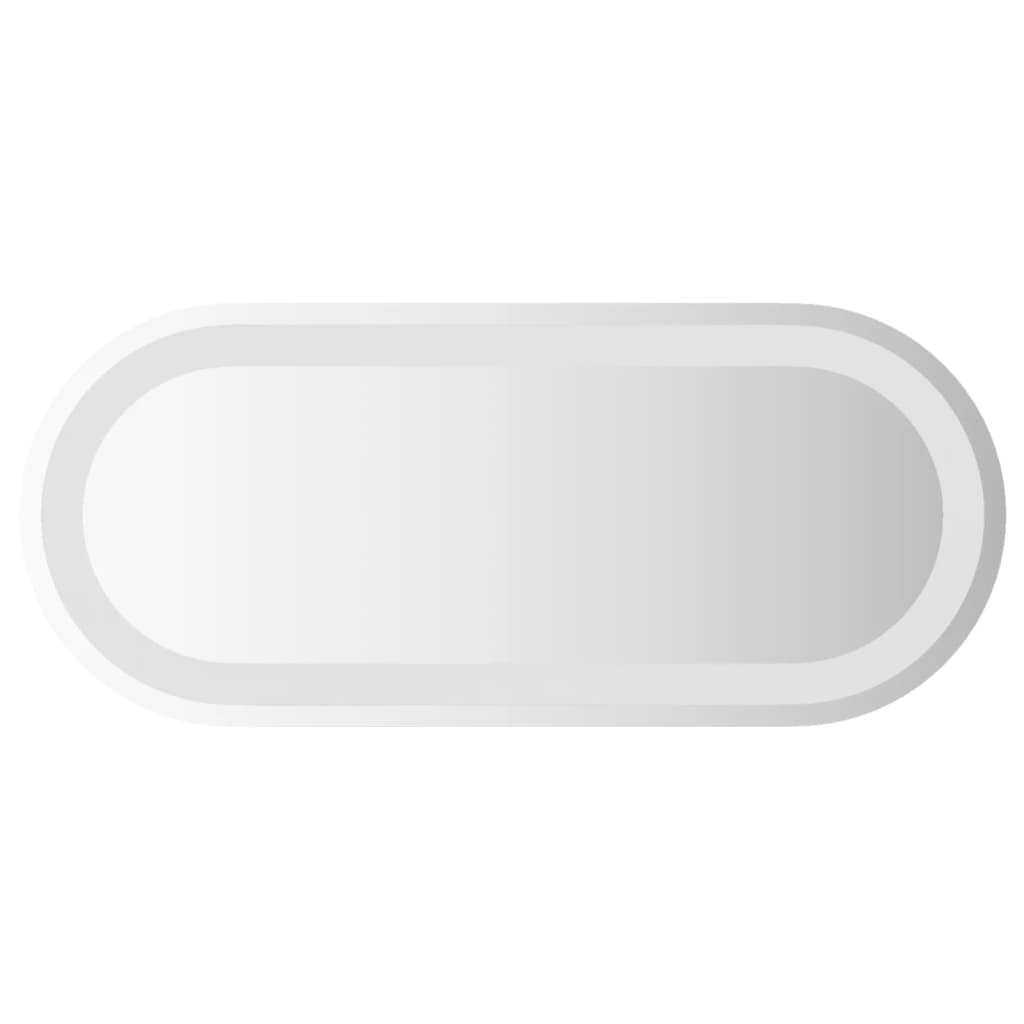 Vidaxl Badezimmerspiegel LED Oval 60x25 cm